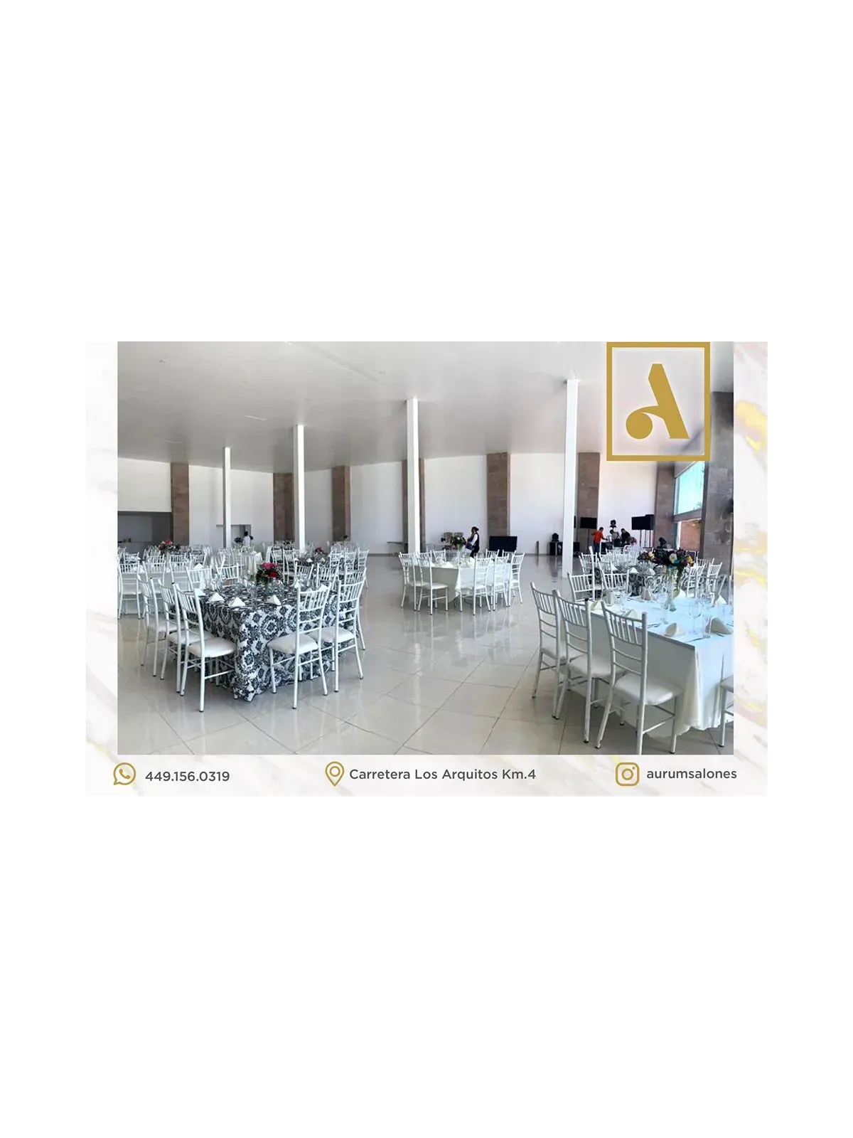 Salon Aurum (Salon Niquel) | Jardín para Eventos Sociales en Aguascalientes