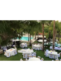 Salon Las Palmas Picachos | Renta de Jardín con Alberca para Eventos en Aguascalientes