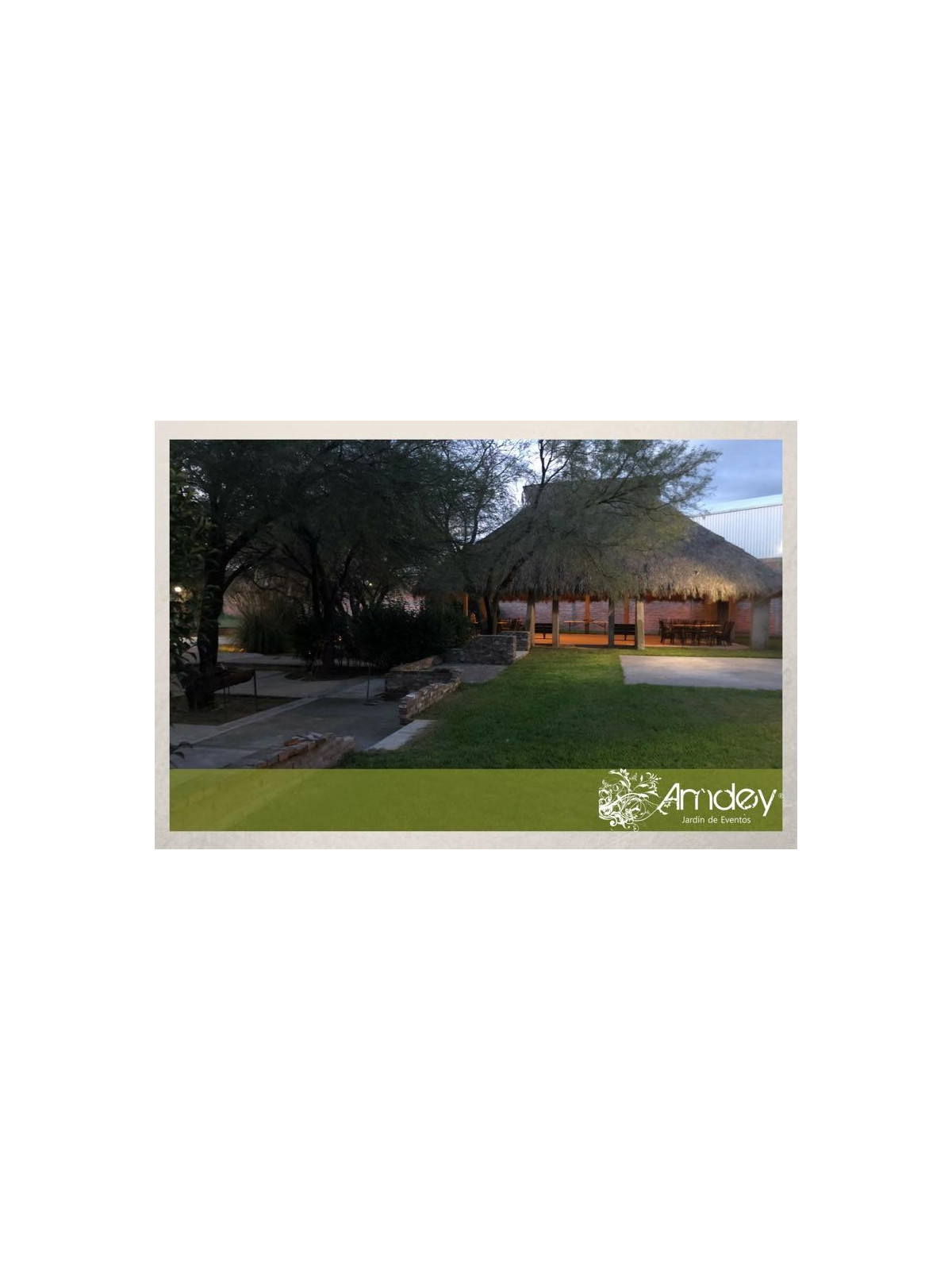 Jardín Amdey | Terraza para Eventos Sociales en Aguascalientes